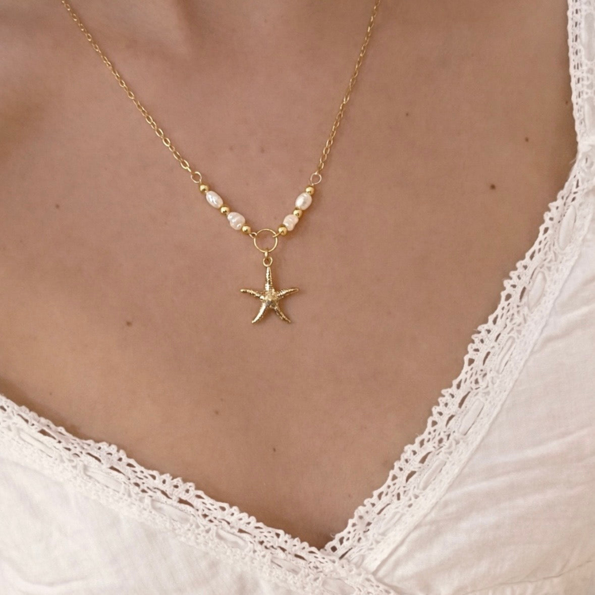 Starfish Pendant Necklace
